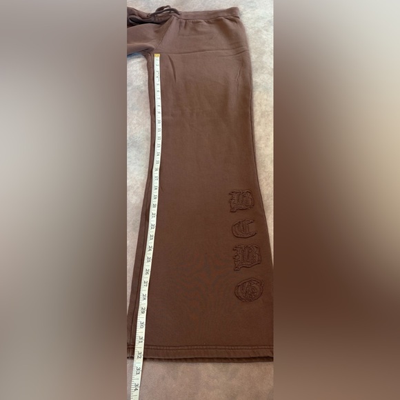 BCBG Maxazria:XL Women Brown Hoodie and Sweatpants Set 100% Cotton - Picture 10 of 13